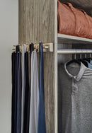 REV A SHELF : Premier Pullout Swivel Tie Rack for Custom Closet Systems
