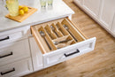 REV A SHELF : Polymer Trim to Fit Drawer Insert Cutlery Organizer