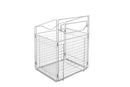 REV A SHELF : Steel Tilt Out Hamper for Custom Closet Systems