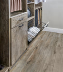REV A SHELF : Steel Tilt-Out Hamper for Custom Closet Systems