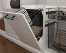 REV A SHELF : Pullout Cloth Hamper System for Custom Closet Systems