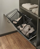 REV A SHELF : Pullout Cloth Hamper System for Custom Closet Systems