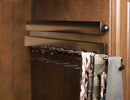 REV A SHELF : Sidelines Sliding Tie Rack for Custom Closet Systems