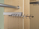REV A SHELF : Sidelines Sliding Tie Rack for Custom Closet Systems
