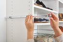 REV A SHELF : Sliding Valet Rod for Custom Closet Systems