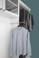 REV A SHELF : Sliding Valet Rod for Custom Closet Systems