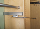 REV A SHELF : Deluxe Sliding Valet Rod for Custom Closet Systems