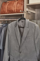 REV A SHELF : Deluxe Sliding Valet Rod for Custom Closet Systems