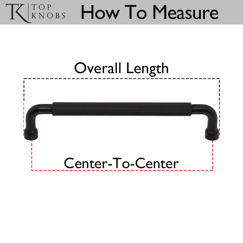 Top Knobs Garrison 7 9/16" Center to Center Bar Pull