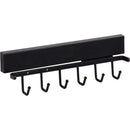 Matte Black 12" Belt Rack