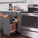 8" "No Wiggle" Soft-close Tray Divider Pullout