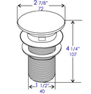 ALFI brand AB8056 Bathroom Sink Drain