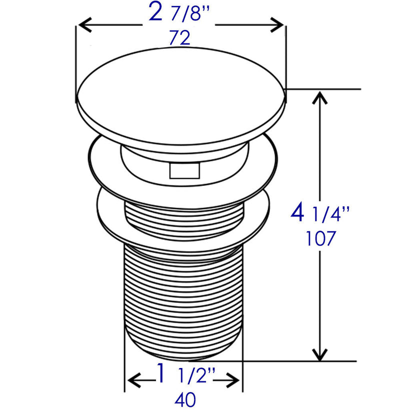 ALFI brand AB8056 Bathroom Sink Drain