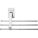 Polished Chrome Tri-Level Tie Organizer