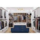 Satin Nickel 12-Hook Cascading Tie Organizer