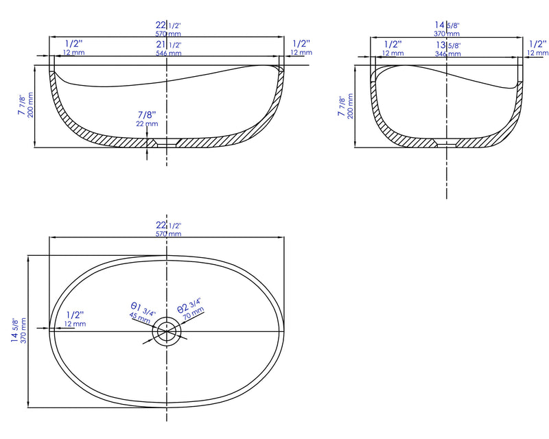 ALFI brand  Bathroom Sink