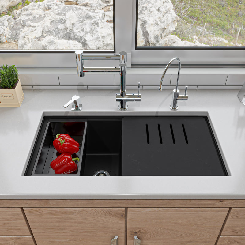 ALFI brand AB3418DBUM Kitchen Sink