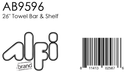 ALFI brand  Towel Rack