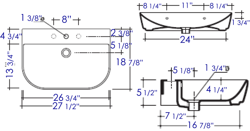 ALFI brand  Bathroom Sink