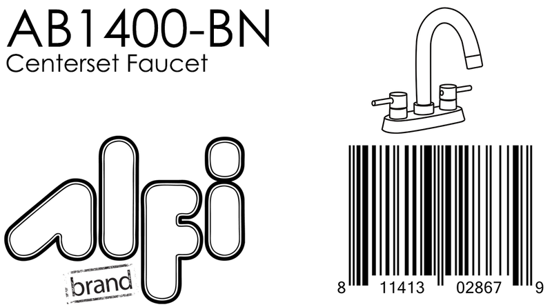 ALFI brand AB1400 Bathroom Faucet
