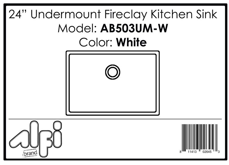 ALFI brand AB503UM Kitchen Sink