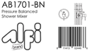 ALFI brand AB1701 Shower Mixer