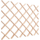 30" H x 24" W Maple Wine Bottle Lattice