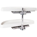 32" Plastic Half-Moon Lazy Susan