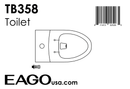 EAGO  Toilet