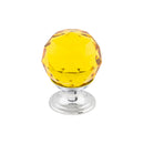 Top Knobs: Crystal Amber Crystal