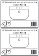 ALFI brand  Bathroom Sink