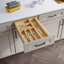 9"- 14" Adjustable Cutlery Drawer Insert
