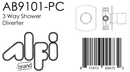 ALFI brand AB9101 Shower Diverter