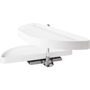 35" Plastic Half-Moon Lazy Susan