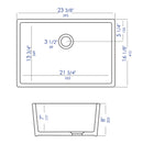 ALFI brand AB503UM Kitchen Sink