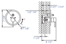 ALFI brand AB1701 Shower Mixer