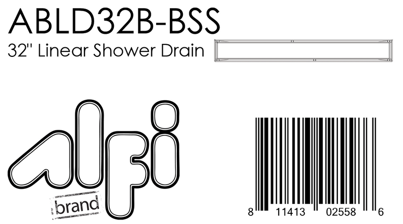 ALFI brand  Shower Drain