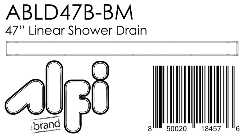 ALFI brand ABLD47B Shower Drain