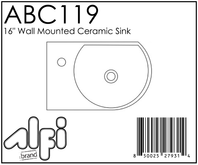 ALFI brand  Bathroom Sink