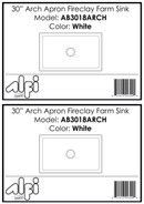 ALFI brand AB3018ARCH Kitchen Sink