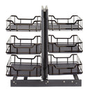 15" Black Nickel STORAGE WITH STYLE® Full-Height Blind Corner Organizer