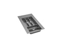 REV A SHELF : Polymer Trim-to-Fit Glossy Drawer Insert Cutlery Organizer