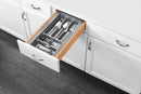 REV A SHELF : Polymer Trim-to-Fit Glossy Drawer Insert Cutlery Organizer