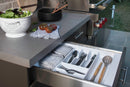REV A SHELF : Polymer Trim-to-Fit Glossy Drawer Insert Cutlery Organizer