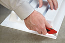 REV A SHELF : Polymer Trim-to-Fit Glossy Drawer Insert Cutlery Organizer