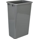 Single Grey 50 Quart Top-Mount Trashcan Pullout for 12" Opening