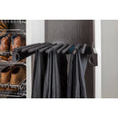Satin Nickel 24" Wide Pant Rack