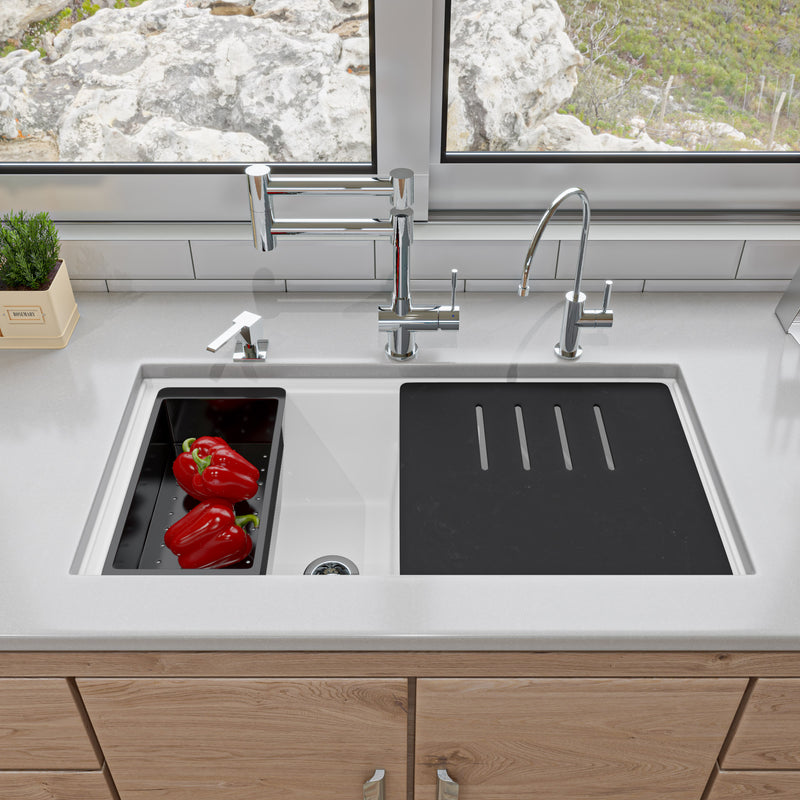 ALFI brand AB3418DBUM Kitchen Sink