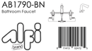 ALFI brand AB1790 Bathroom Faucet