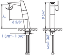 ALFI brand AB1475 Bathroom Faucet